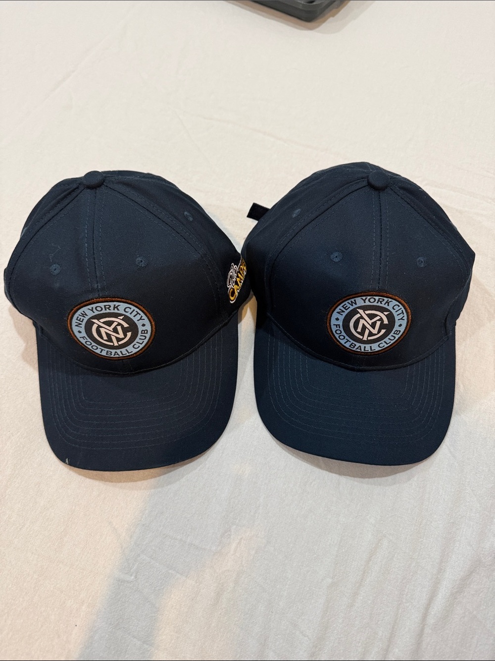 New York City Football Club Navy Baseball Cap - Unbranded